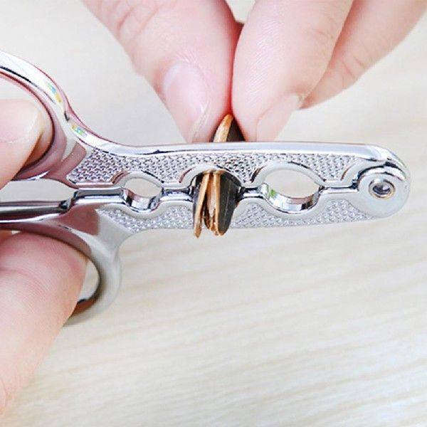 Melon Opener Clamp Walnut Pine Plier Scissor sunflower Nut