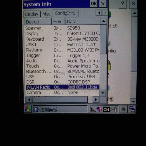 好货38KEYS MC3190R 1D Handheld computers PDA CE6.0  one sets