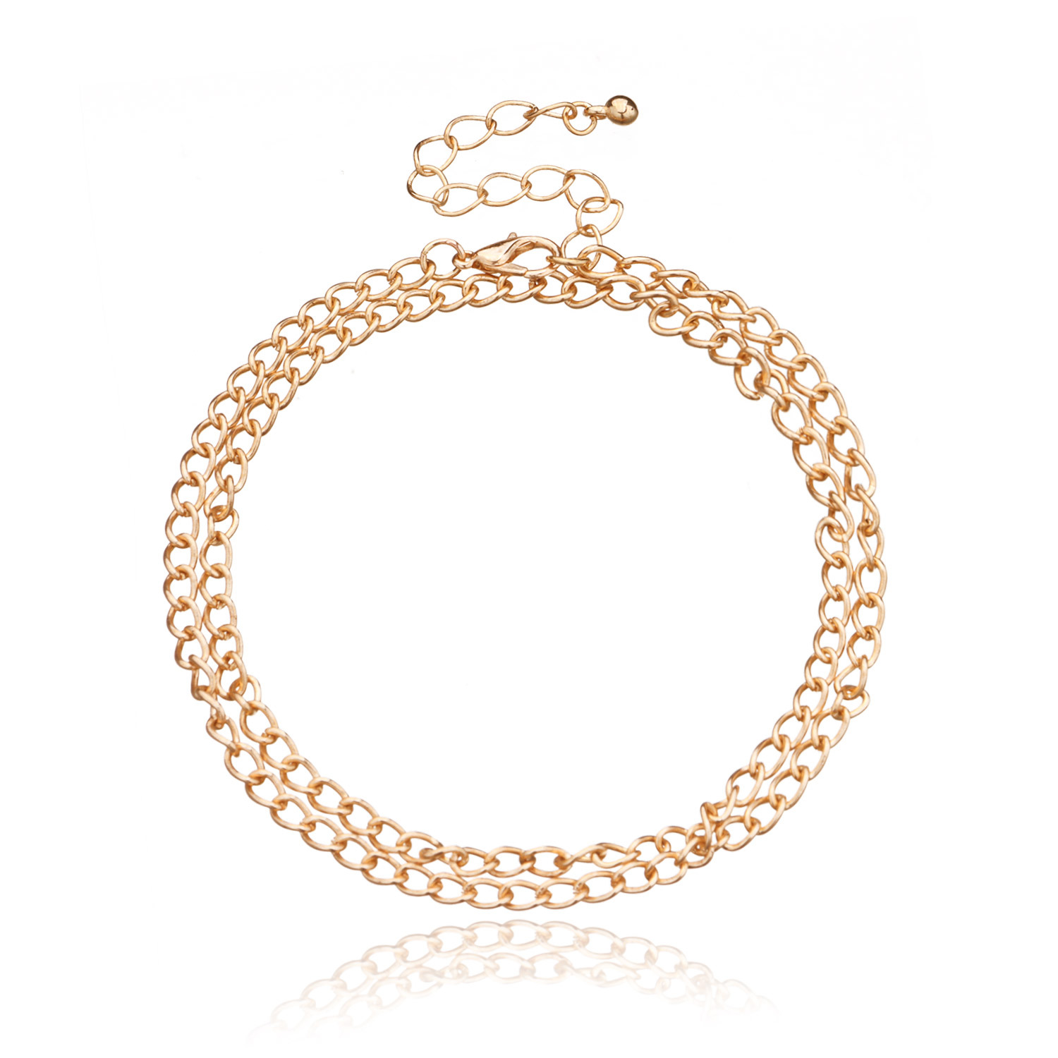 Jewelry fashion multi-layer winding chain beach foot chain w