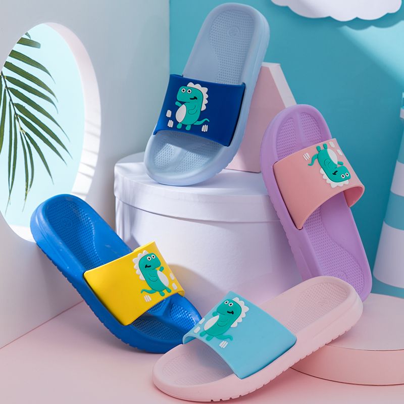 恐龙儿童拖鞋夏男童女童室内家居婴幼儿防滑宝宝1-3岁2凉拖鞋
