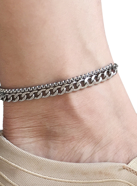 Stainless Steel Anklets For Women Beach Foot Jewelry Leg