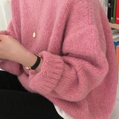 好货10 Colors Pink Women Sweater Womens Winter Sweaters Pull