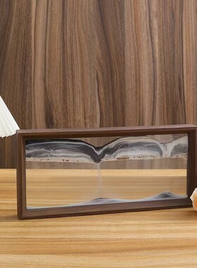 好货创意3D流沙画新中式沙漏流沙摆件轻奢办公室客厅装饰品乔迁礼