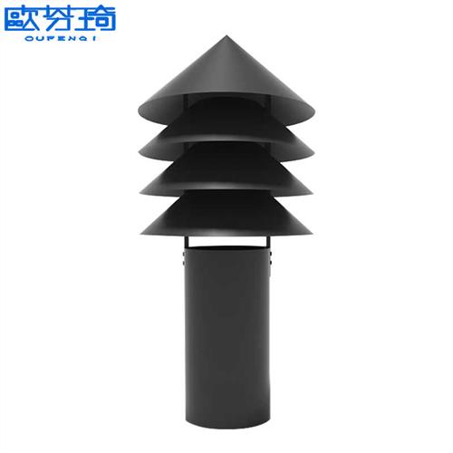 好货欧芬琦别墅屋顶圆形烟囱帽通风排烟管防雨帽烟筒盖土灶烟道烟