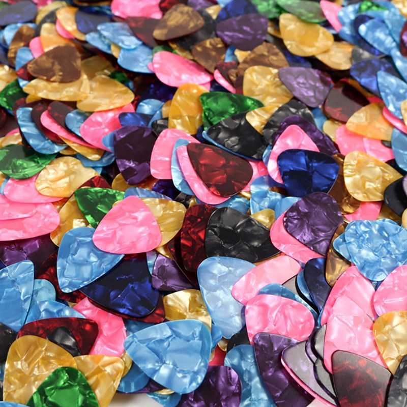 20 Pcs Guitar Picks & Guitar Pick Holder Set Acoustic Guitar