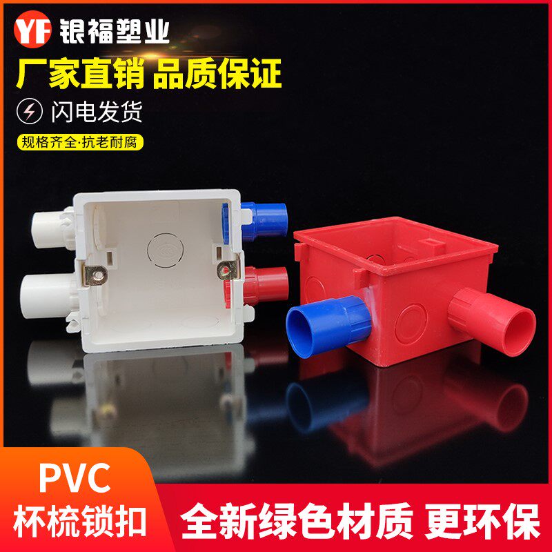 极速PVC电线管杯疏锁扣穿线管加长锁母螺接预埋理线盒接头1620253