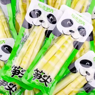 与未争先山椒味笋尖新鲜小零食脆笋开袋即食酸辣休闲小吃包装 竹笋