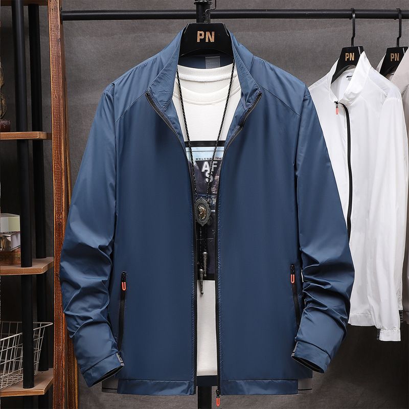 2025夏季新品男装跑量现货户外防晒服外套休闲简约钓鱼防晒衣男爆