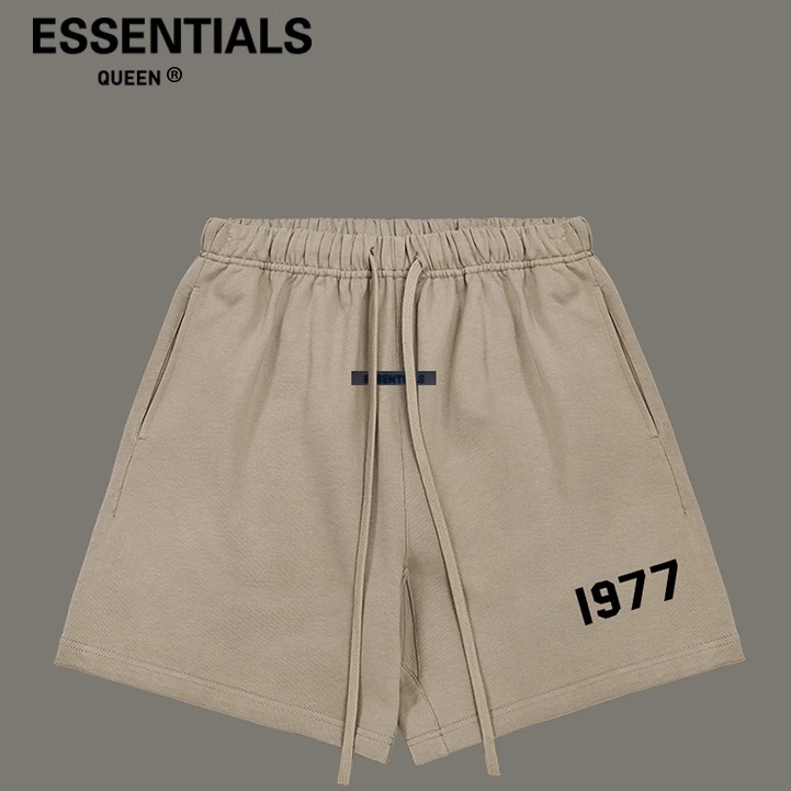 ESSENTIALS QUEEN正品2025美式潮牌新款短裤休闲男女情侣五分裤