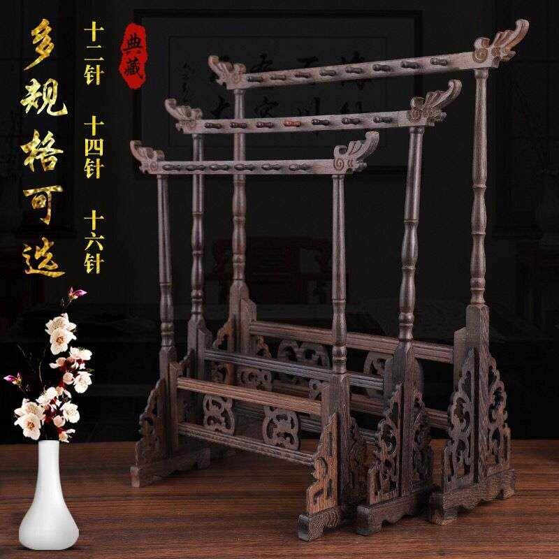 现货速发笔架展示柜文房四宝高级免洗放毛笔的架子挂笔搁古风晾笔