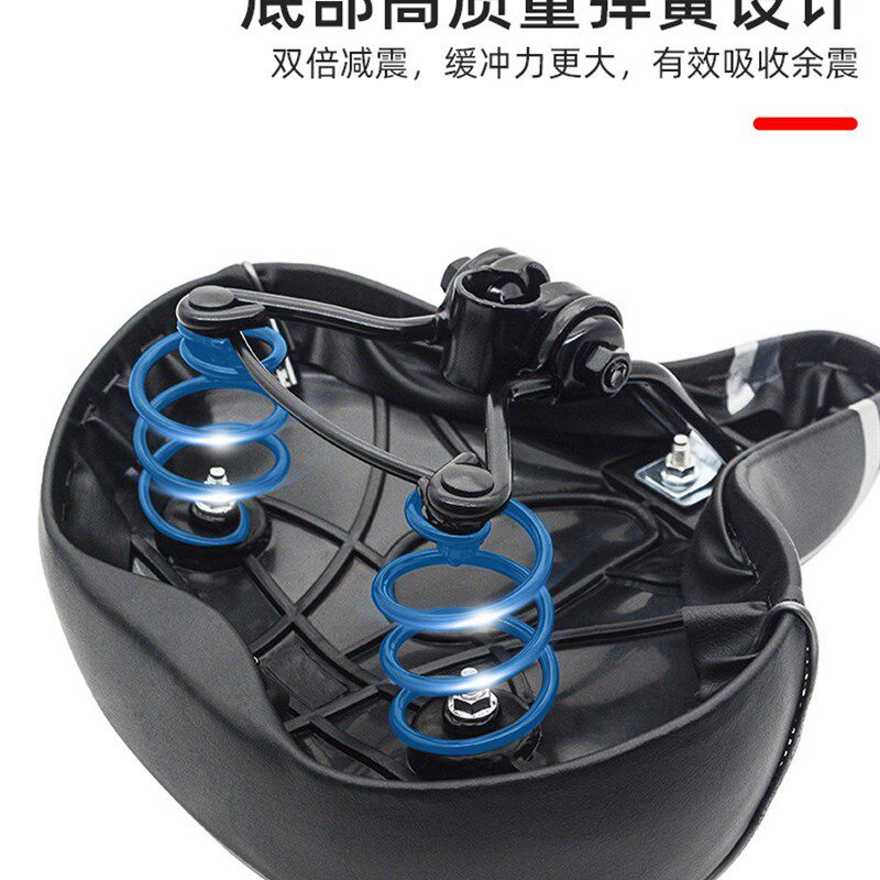 现货速发山地车车座自行车大载重鞍座四季防水通用大屁股电动车减