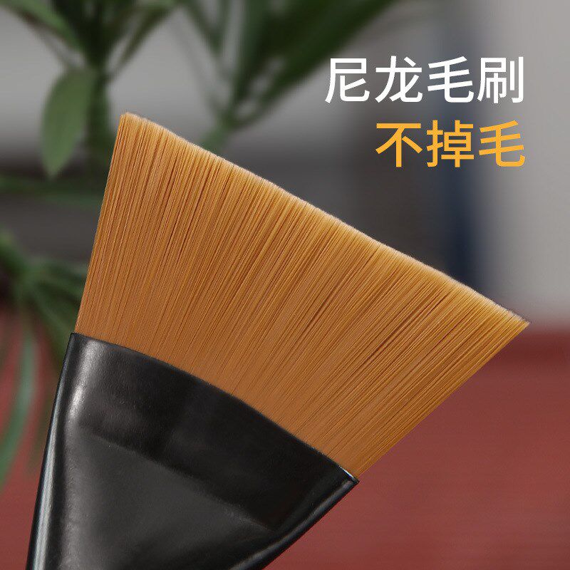 现货速发电胶木刮水茶刷茶笔不掉毛尼龙毛茶台茶盘零配扫水刷茶具