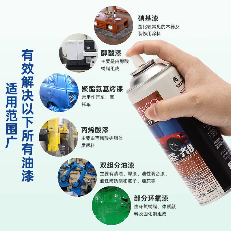 现货速发奥大林脱漆剂金属去油漆汽车剂强力除漆清洗剂木家俱脱漆