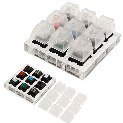 现货速发Acryl cha Keybod Tester  r Plast Keycap Sa