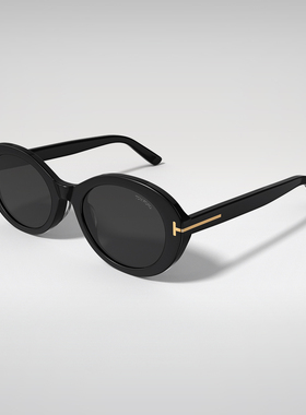 TOM FORD太阳镜 TF猫眼椭圆形女士墨镜 FT1172-K