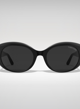 【2025秋冬新款】TOM FORD太阳镜 猫眼复古防紫外线墨镜 FT1293-K