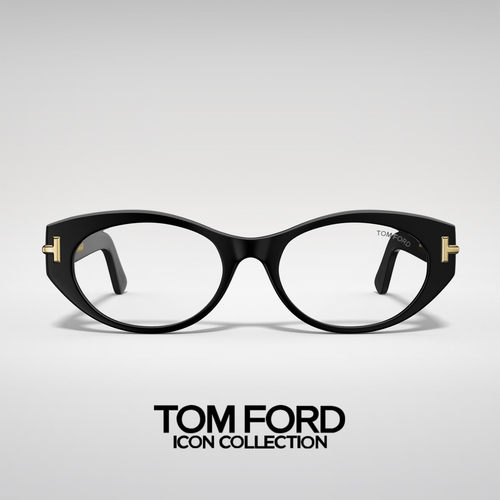 【2026年新款】TOM FORD眼镜架 ICON系列 猫眼近视眼镜框TI5015-B