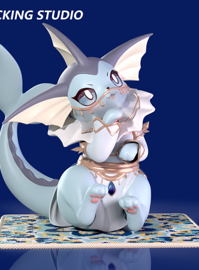 主意玩家舞娘伊布系列魅纱舞娘水伊布GK手办1/20比例模型模玩摆件