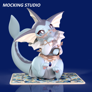 主意玩家舞娘伊布系列魅纱舞娘水伊布GK手办1/20比例模型模玩摆件