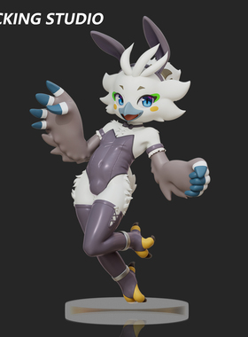 主意玩家薩雨蓮傳說风之贤者兔女郎小战士丘栗GK手办潮玩桌面摆件