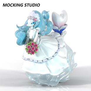 主意玩家花嫁系列婚纱西施海壬1/20比例手办GK模型树脂PU模玩摆件