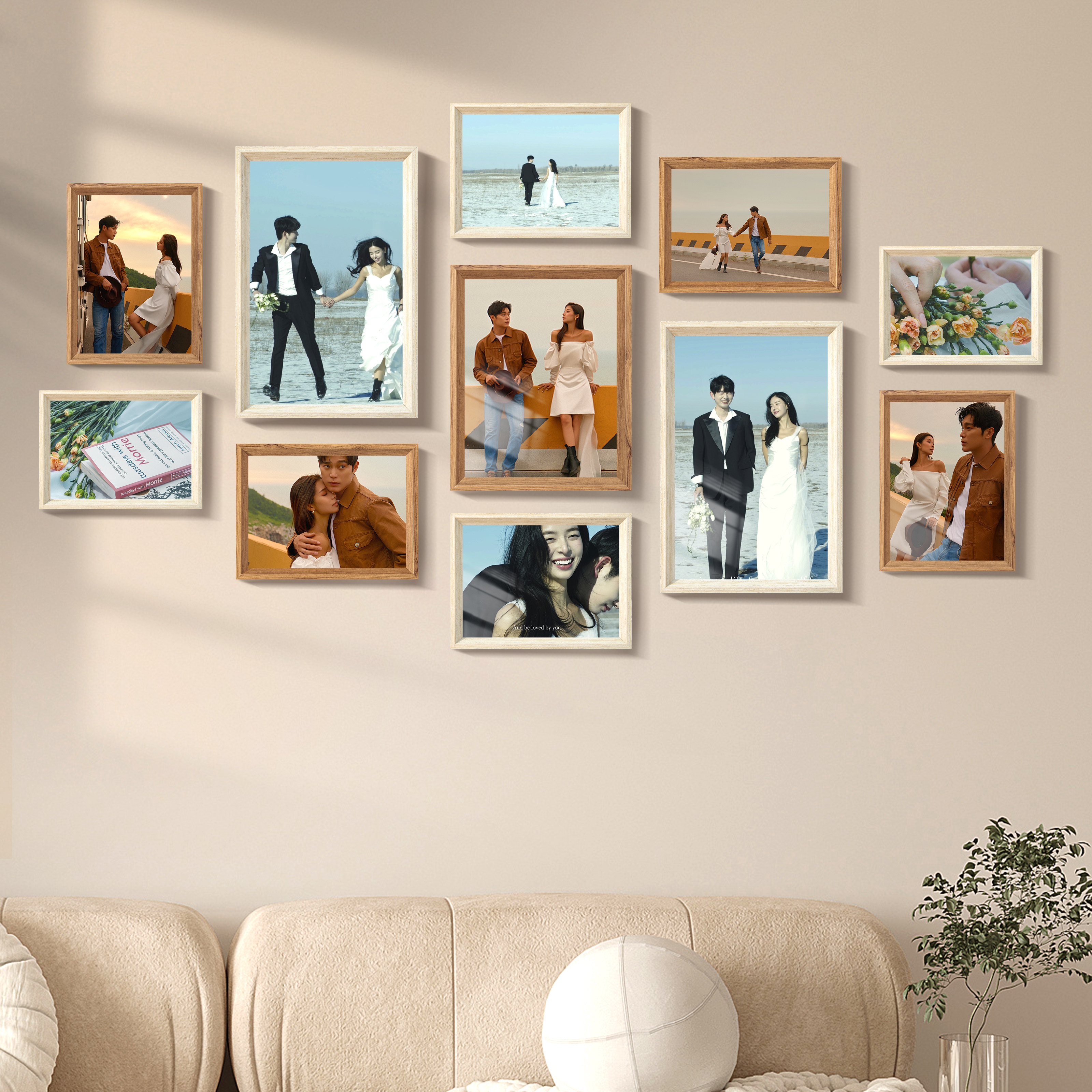 照片墙装饰墙相框组合创意挂墙客厅背景墙上相册墙免打孔相片墙,家居饰品,照片墙,淘宝优惠券,粉丝福利购,淘宝优惠卷