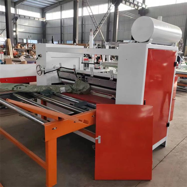 双面涂胶贴纸机密度板植绒布贴布机kt板宣纸pu纸红纸贴纸机