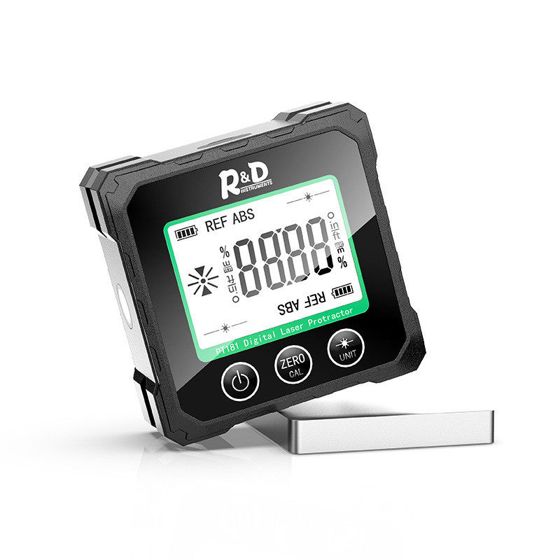 pt181 数显倾角仪高精度电子倾角盒角度尺 角度仪测量坡度水平仪