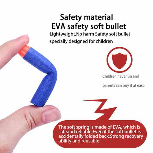 极速100pcs 7.2cmk EVA Refill Sniper Darts Bullets for Elite