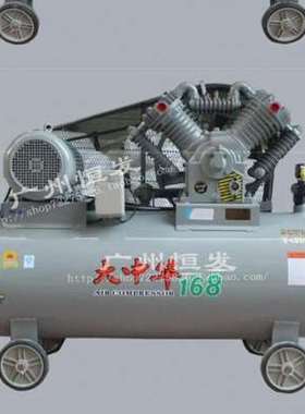 极速全铜工业木工喷漆三相3r80v单相2x20v小型静音2.2 7.5kw空压