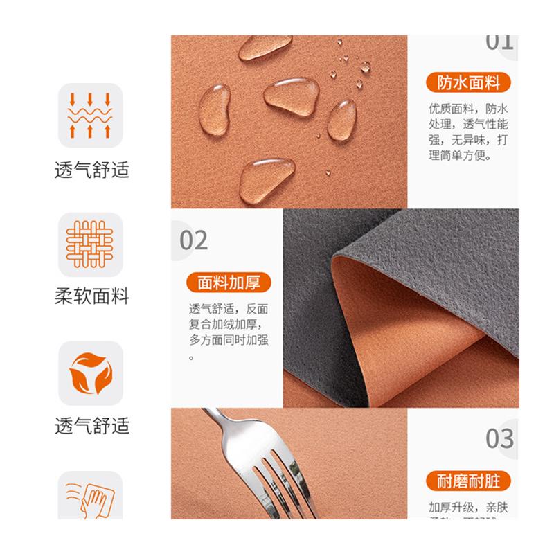 极速实木超薄床头单买靠背2022新E款科技布单独落地床头板软包靠