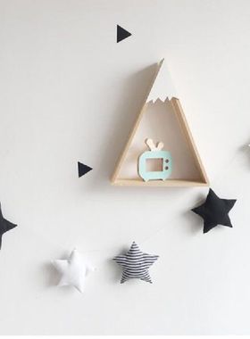 极速String of Stars Ornaments Nordic StyleP Baby Room Tent