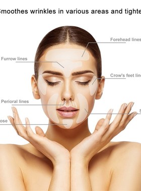 极速16PCS Reusable Silicone Anti-wrinkle Face Forehead .Stic