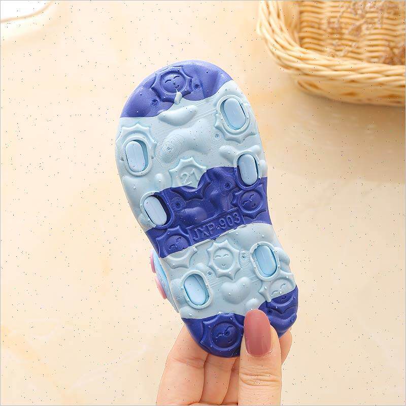 极速宝宝凉鞋男宝1一2岁男童夏款小孩女童软N底儿童女孩学步鞋防