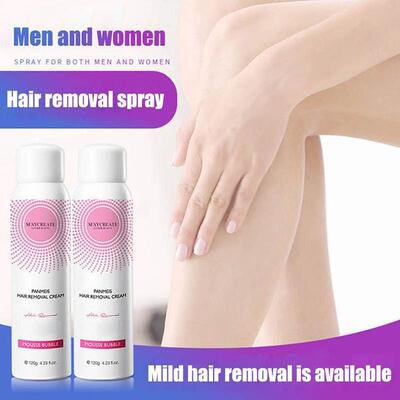 极速120ml Painless Hair Removal Spray Panmeis HaiUr Remover