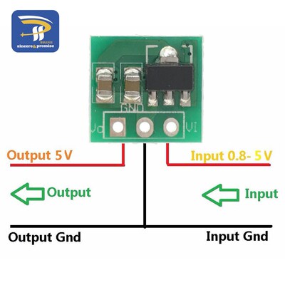 新品5PCS/LOT DC DC Boost Step UP Converter 1.5 3V 3W.7V 4.5V