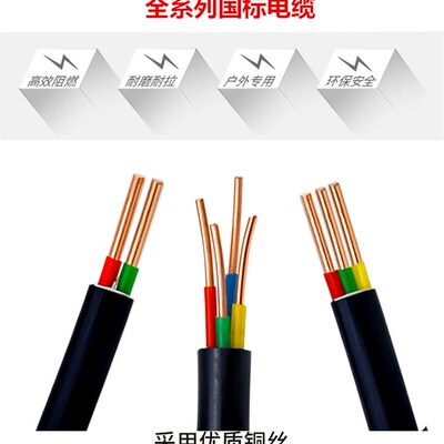 极速国标YJV电力电缆YJV22铠装铜芯电缆电线2X10/3X1R0/4X10/5X10