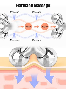 极速3D Roller Face-lift Wrinkle RemovJer Multicolor Y Shape