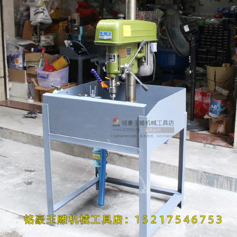 极速西湖牌大型台钻 吸镯机 手镯板指开料机 西湖大U吸机 吸手镯