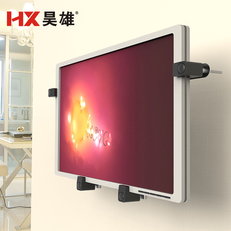 极速无孔显示器墙壁支架q19-27寸电视机旋转壁挂电脑一体机固定挂