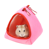 新品 仓鼠保暖棉窝金丝熊冬天小窝蜜袋H鼯花枝鼠躲避屋过冬大全冬