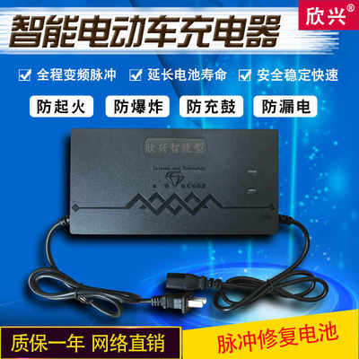 极速电动车机车三轮车电瓶充电器48V30AH60V40A72LV50A84V32A96V2