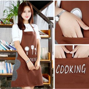 极速Haand-wiping kitchen Household Cooking Apron Men Women O