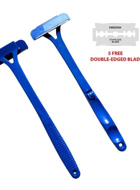 极速Safety Men Long Handle FoldingE Shaving Knife Body Shave