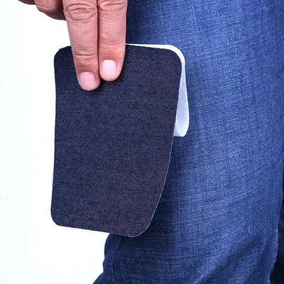 极速12pcs Iron On Paptches Repair Elbow Knee Denim Applique