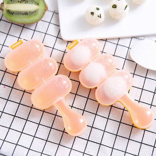 新品2PcsSet Rice Ball Molds Sushi Mold Maker DIY SushiZ Make