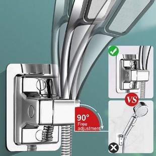 极速2pcs 360 Roktation Wall Mount Shower Head Holder Strong