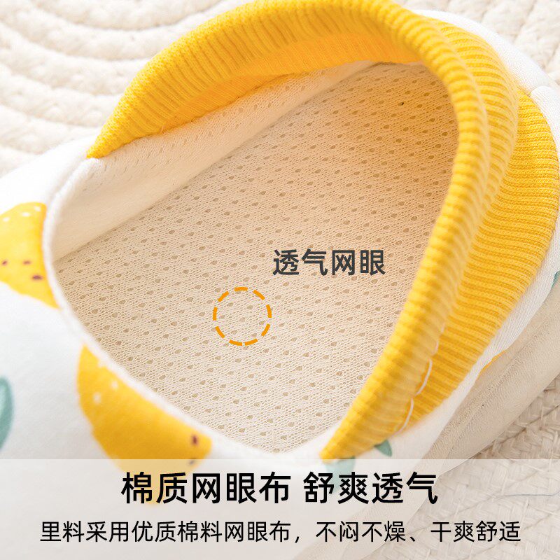 极速月子布c鞋法式温柔半拖鞋平底女款夏天外出女式软底凉拖鞋二