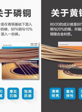 极速.Acoustic Guitar strings Alice A206 Series A206SLY 1-ST