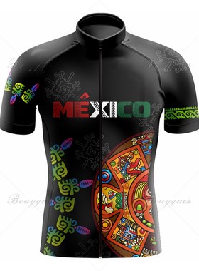 极速2022 Mexico Men Cycling Jersey MTB MKaillot Bike Shirt D